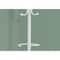 Monarch Specialties Coat Rack, Hall Tree, Free Standing, Hanging Bar, 6 Hooks, Entryway, 68"H, Bedroom, Metal, White I 2164 - alternate 3